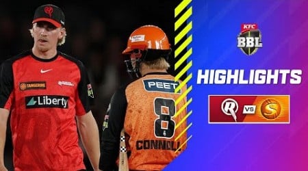 Melbourne Renegades v Perth Scorchers Match Highlights | #BBL14