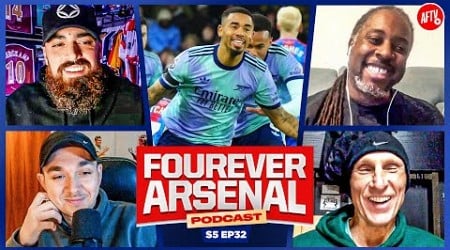 3 POINTS At Palace! | JESUS Stars AGAIN! | Ipswich Up NEXT! | The Fourever Arsenal Podcast