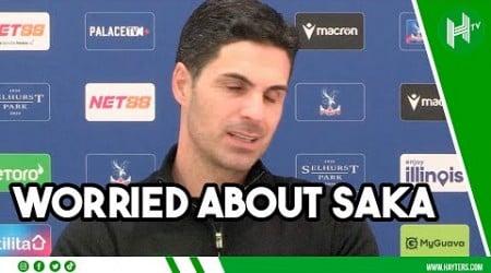 JESUS AMAZING BUT SAKA A WORRY | Mikel Arteta | Crystal Palace 1-5 Arsenal