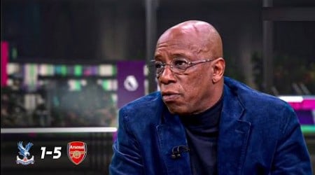 Crystal Palace vs Arsenal 1-5 Ian Wright post match analysis 