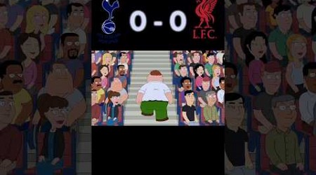 Premier League Sunday Matchday Tottenham Hotspur vs Liverpool FC 3 - 6 What a Game! Meme