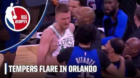 Goga Bitadze ejected after tempers flare between Celtics and Magic | NBA on ESPN