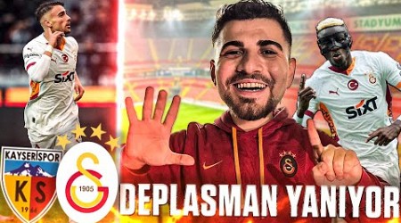 KAYSERİ DEPLASMANI YIKILIYOR MÜTHİŞ GÖRÜNTÜLER | Kayserispor 1-5 Galatasaray Stad Vlog