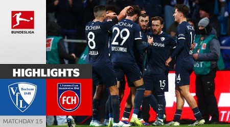 First Win Of The Season! | VfL Bochum 1848 - 1. FC Heidenheim 1846 2-0 | Highlights | Matchday 15