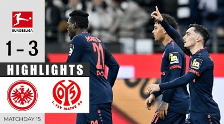 Frankfurt gegen Mainz 05 1 - 3 | HIGHLIGHTS | Bundesliga 2024/25