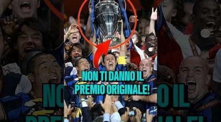 La Champions League non viene consegnata ai vincitori