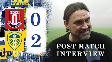 “Well deserved win” | Daniel Farke | Stoke City 0-2 Leeds United