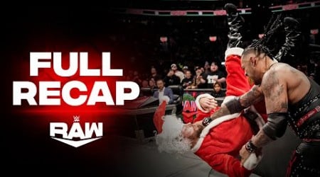 Full Raw highlights: Dec. 23, 2024