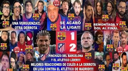 MEJORES REACCIONES DE CULÉS AL BARCELONA 1-2 ATLÉTICO DE MADRID DE REMONTADA SOBRE EL FINAL