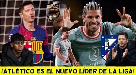 BARCELONA PERDIÓ EL LIDERATO EN EL ÚLTIMO MINUTO tras caer frente ATLÉTICO DE MADRID | Futbol Center