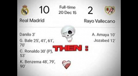 Real Madrid then 