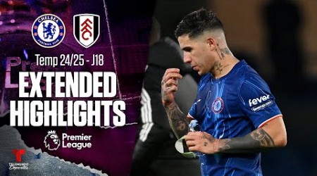 Chelsea vs. Fulham | Highlights Premier League | Jornada 18 | Telemundo Deportes