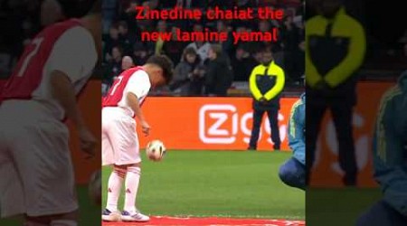 Zinedine chaiat did 2424 hurry-ups has an exhibition at Ajax stadium #viralshort #ajax #football