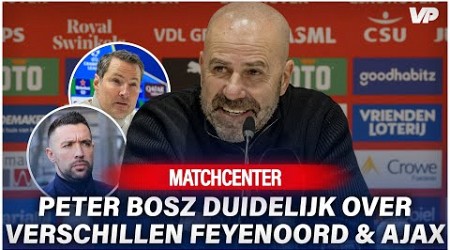 Bosz DUIDELIJK over VERSCHILLEN tussen FEYENOORD &amp; AJAX: &#39;SCHAT HUN HOGER IN&#39; 