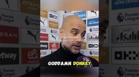 “Team full of Donkeys” - Pep Guardiola Post Match Interview - Manchester City 1-1 Everton