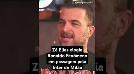 Zé Elias ELOGIA Ronaldo Fenômeno na Inter: &quot;NUNCA treinou falta, quando cobrava fazia GOL&quot; #shorts