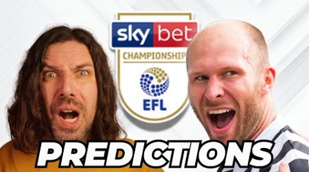 Championship SCORE PREDICTIONS - Round 23