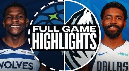 TIMBERWOLVES at MAVERICKS | FULL GAME HIGHLIGHTS | December 25, 2024