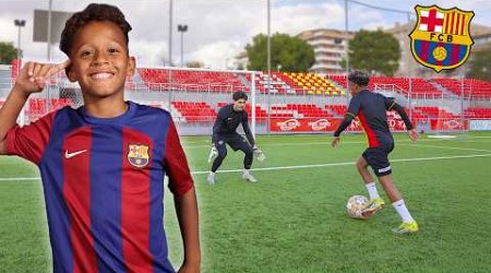 NIÑO DE 12 AÑOS DEL BARÇA ES LA NUEVA PROMESA DE LA MASÍA!