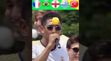 VINICIUS &amp; BELLINGHAM SING HALA MADRID SONG! 