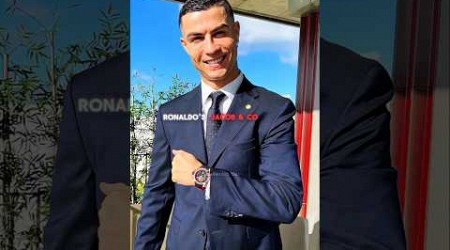 Ronaldo Provoking Man united By His Watch 