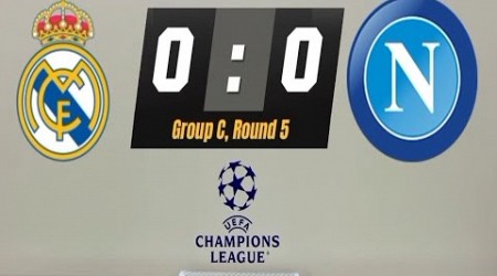 Real Madrid vs Napoli Champions League