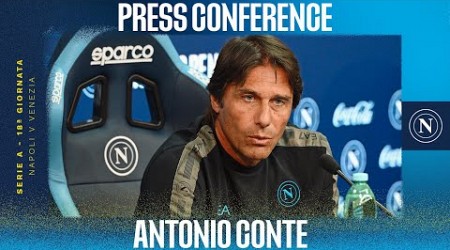 LIVE | La conferenza stampa di Mister Antonio Conte in vista di Napoli - Venezia