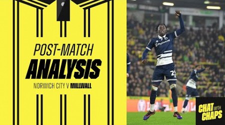 POST MATCH ANALYSIS - NORWICH V MILLWALL #millwallfc #millwall #ncfc #norwichcity