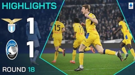 LAZIO-ATALANTA 1-1 | HIGHLIGHTS | Atalanta leave it late to grab a point | Serie A 2024/25