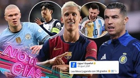 ¡Olmo &quot;registrado&quot;! Solo falta... | Avisan: &quot;City volverá&quot; | ¡CRISTIANO vs LIGUE 1! | ¿Se va SON?