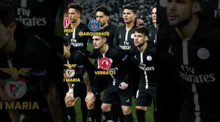 Squad Paris Saint Germain Champions League 2018 I Player Career #psg #duniabola