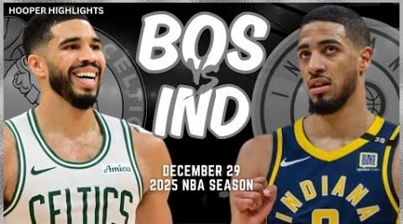 Boston Celtics vs Indiana Pacers Full Game Highlights | Dec 29 | 2025 NBA Season