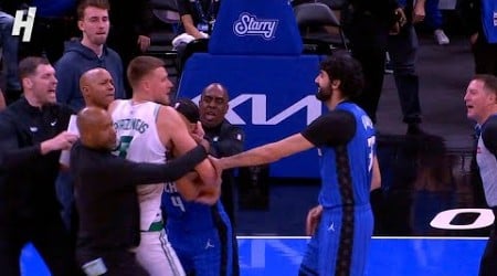 Celtics &amp; Magic get CHIPPY, Goga Bitadze Gets Ejected - HEATED MOMENT