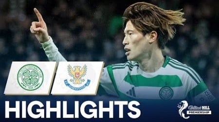 Celtic 4-0 St Johnstone | Furuhashi 2G Maeda 1G | William Hill Premiership