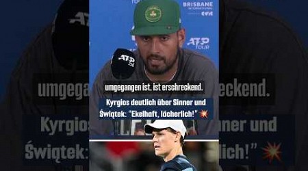 Kyrgios teilt aus! 