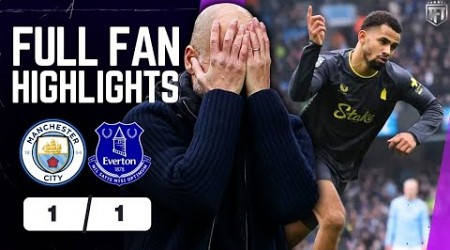 Man City COLLAPSE &amp; BOTTLE IT AGAIN! Manchester City 1-1 Everton Highlights