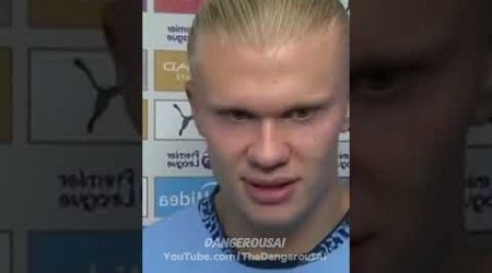 Erling Haaland PROMISES to Stay Humble after 1-1 Draw vs Everton 