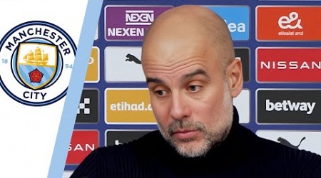 PEP GUARDIOLA&#39;s reactions after another disappointing result for City in Manchester City vs Everton