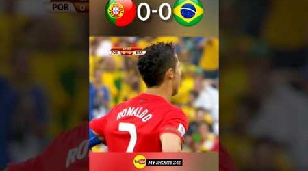 Portugal vs Brazil 0-0 score #worldcup #youtubeshorts #shorts #shortvideo #portugal #trend #short