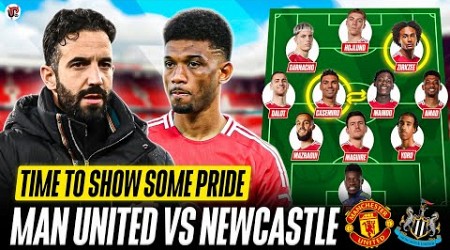 Bruno &amp; Ugarte OUT: Amorim Needs Players To STEP UP | MAN UTD vs NEWCASTLE Starting XI