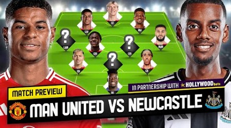 Rashford To START?! Man United vs Newcastle Tactical Preview