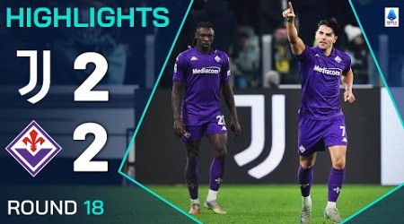 JUVENTUS-FIORENTINA 2-2 | HIGHLIGHTS | Sottil grabs late draw for Fiorentina | Serie A 2024/25