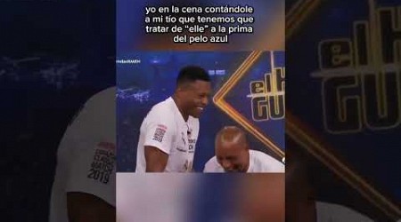 Roberto Carlos y Júlio Baptista, SHOW.#realmadrid #viralfutbol #robertocarlos #laliga #elhormiguero