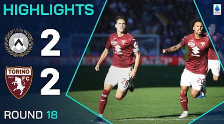 UDINESE-TORINO 2-2 | HIGHLIGHTS | Torino fight back from 2 goals down | Serie A 2024/25