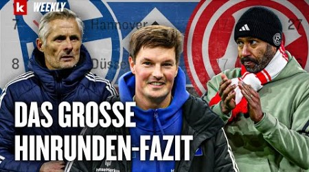 Düsseldorfer Krise, S04 wieder da &amp; eine HSV-Gala: Das große Hinrunden-Fazit | kicker Weekly