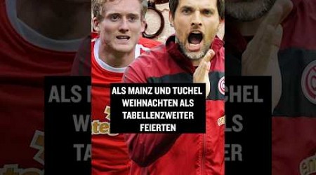 Wisst ihr noch, als Mainz und Tuchel als Tabellenzweiter in die Winterpause gingen? #shorts