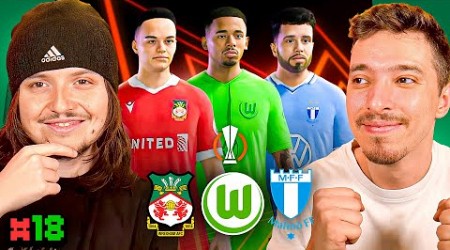 EMOTII PANA IN ULTIMA SECUNDA LA DEBUTUL NOSTRU IN EUROPA LEAGUE! CARIERA CU WREXHAM #18 / EA FC 25