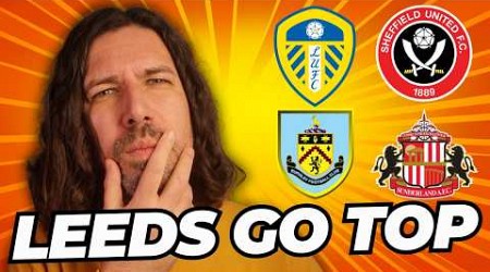 Leeds take TOP SPOT as Burnley blunt Blades!