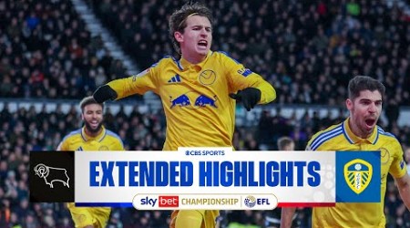 Derby County vs. Leeds United: Extended Highlights | EFL Championship | CBS Sports Golazo - Europe