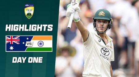 Australia v India 2024-25 | Fourth Test | Day One